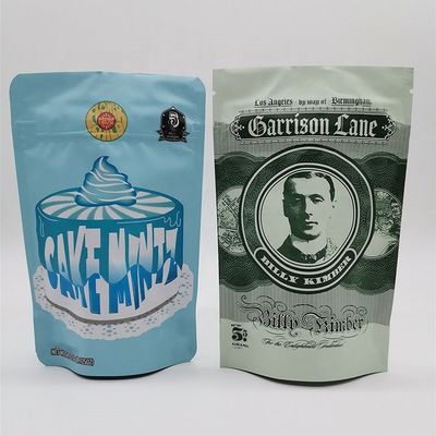 ODM Fleksibel Kantong Kemasan 120g Compostable Flat Bottom Kantong
