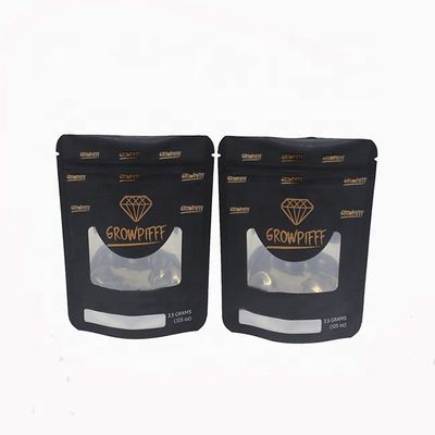 Doypack Flat Bottom Bag 3.5g Stand Up Bags Untuk Kemasan Makanan