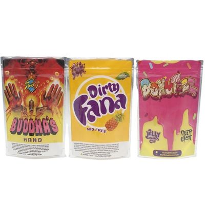 Mylar Stand Up Bags Plastik Snack Candy Packaging Dengan Ziplock