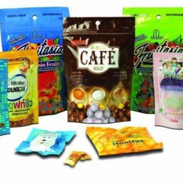 SGS Retort Bag Packaging 0.3mm Cetak Stand Up Bags ODM