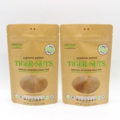 Kemasan Makanan Digunakan Lagi Biodegradable Stand Up Bags Waterproof 8 Side Seal