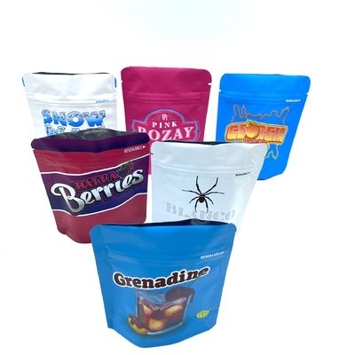 Makanan Mylar Stand Up Bags LDPE Zipper Stand Up Food Bag