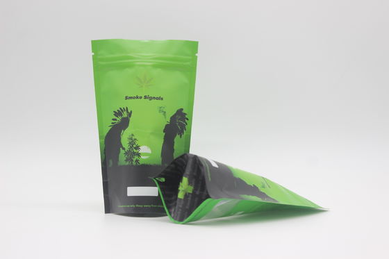 Kantong kemasan kecil kelas makanan yang dapat digunakan kembali ziplockk berdiri kantong plastik dengan logo Anda sendiri