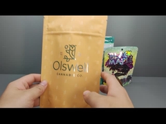 mylar stand up pouches for cannabis food weed bags smell proof packaging