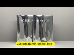 custom mylar aluminium foil bag heat seal stand up pouch