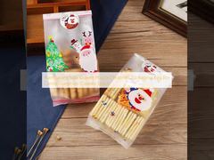 Kantong Kemasan Natal Untuk Permen Permen Permen Keks Sarapan