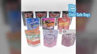 Tas Mylar Anti Bau Kantong Ritsleting Anti Bau