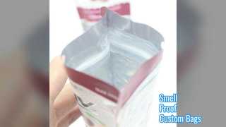 Tas Bukti Bau Kantong Stand Up Cetak Kustom